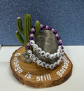 Garbage is still garbage/double bracelet just married/f:)cku4ever